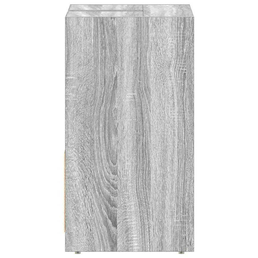 Armoire de bain Sonoma gris 60x33x61 cm Bois d'ingénierie - 7