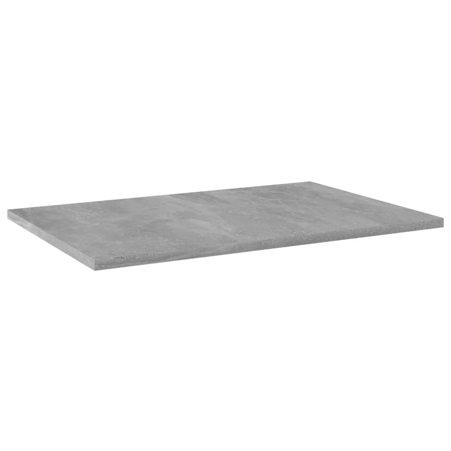 Panneaux de bibliothèque 8 pcs Gris béton 60x40x1,5cm Aggloméré - 2