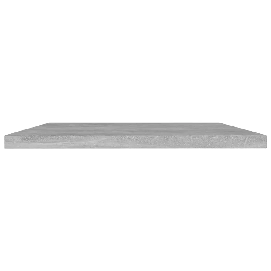 Panneaux de bibliothèque 8 pcs Gris béton 60x40x1,5cm Aggloméré - 3