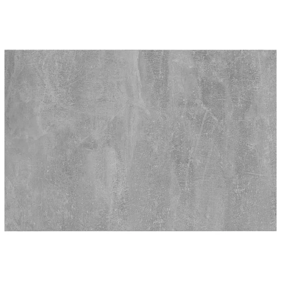 Panneaux de bibliothèque 8 pcs Gris béton 60x40x1,5cm Aggloméré - 4