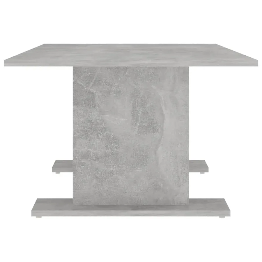 Table basse gris béton 103,5x60x40 cm bois d'ingénierie - 5