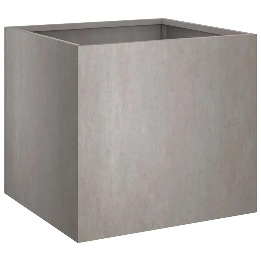 Jardinière 49x47x46 cm acier corten - 4