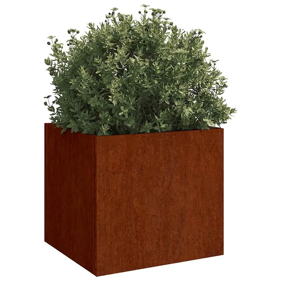 Jardinière 32x30x29 cm acier corten - 3