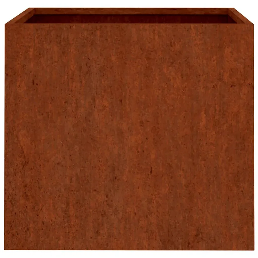 Jardinière 32x30x29 cm acier corten - 5