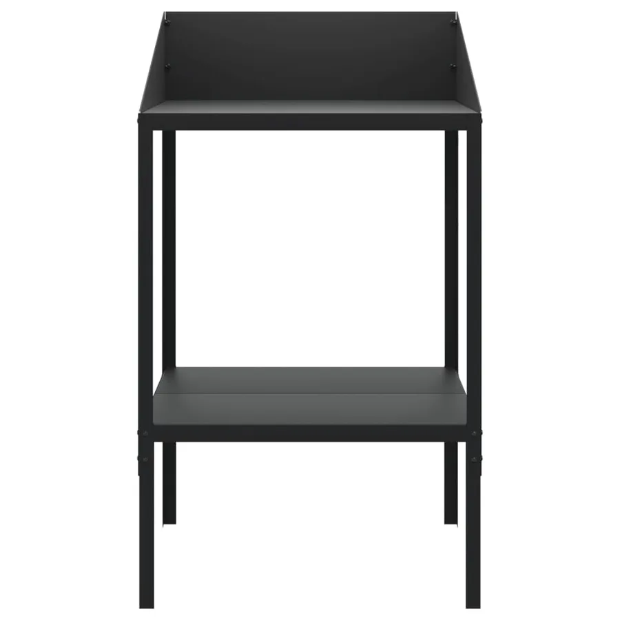 Support pour plantes anthracite 56,5x54,5x100cm acier galvanisé - 3