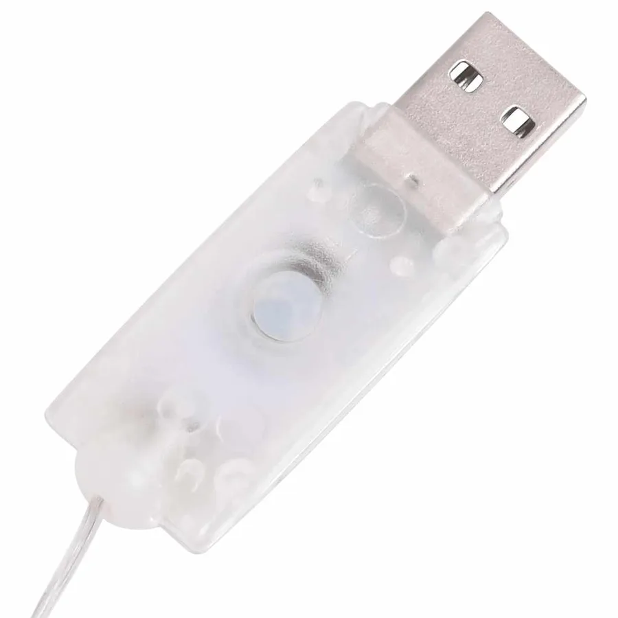 Figurine de bonhomme de neige de Noël à LED Tissu 60 cm - 7