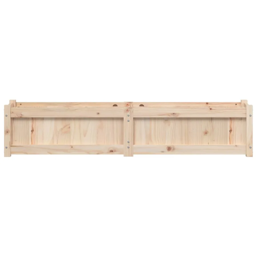 Jardinières 2 pcs bois de pin massif - 5