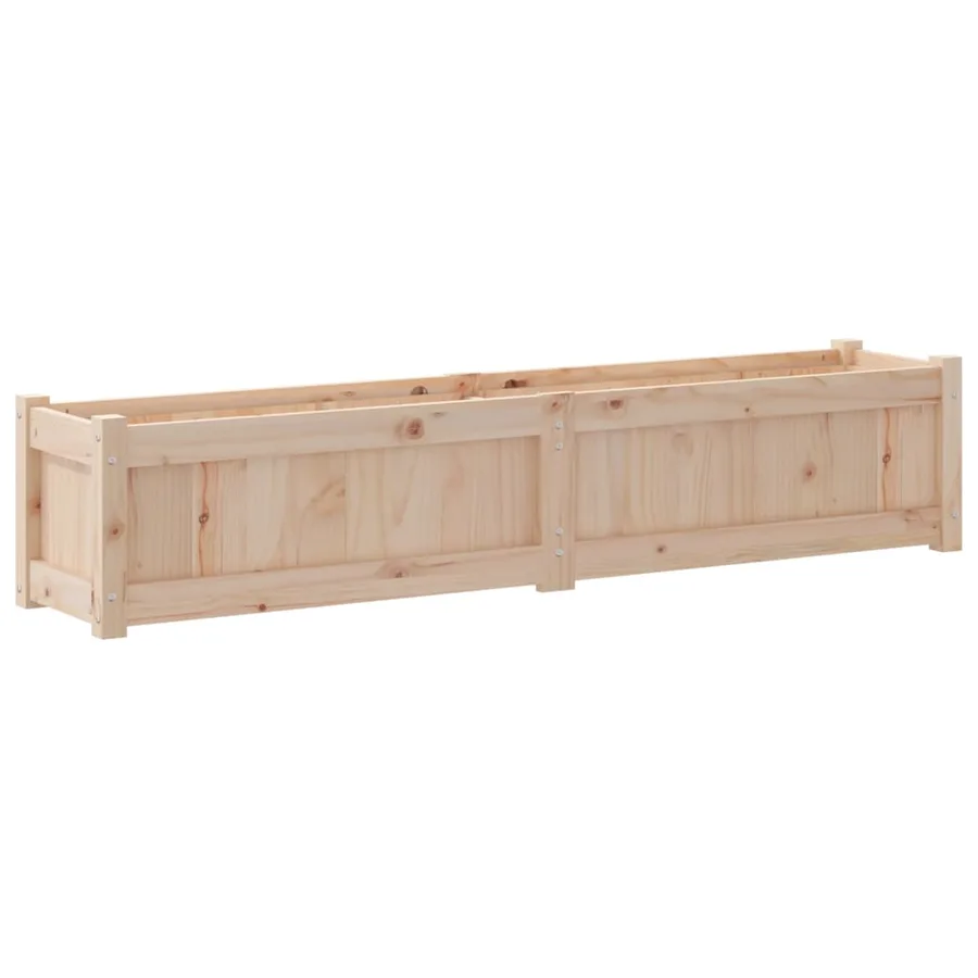 Jardinières 2 pcs bois de pin massif - 7