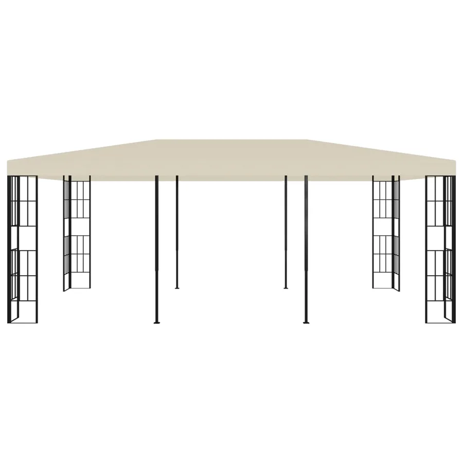 Belvédère 3x6 m Crème - 2