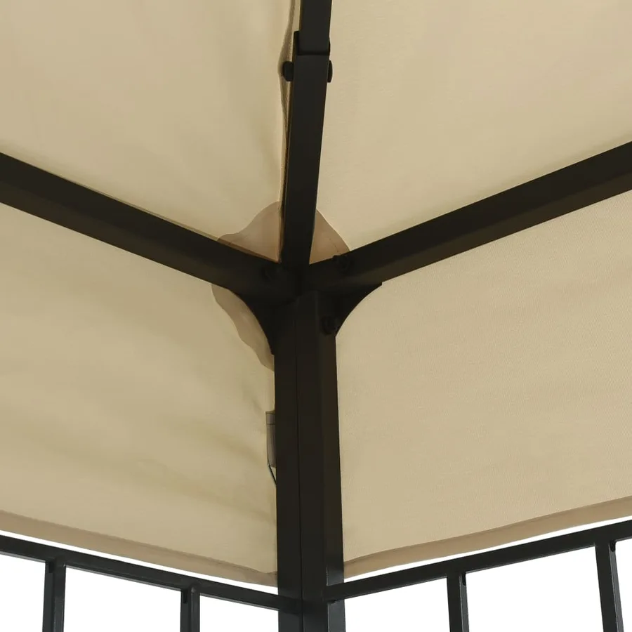 Belvédère 3x6 m Crème - 4