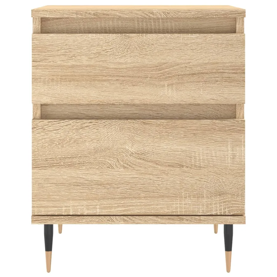 Table de chevet chêne sonoma 40x35x50 cm bois d’ingénierie - 3