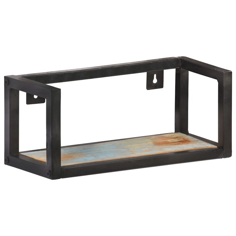 Étagères murales 2 pcs 40 cm Bois de récupération massif - 2