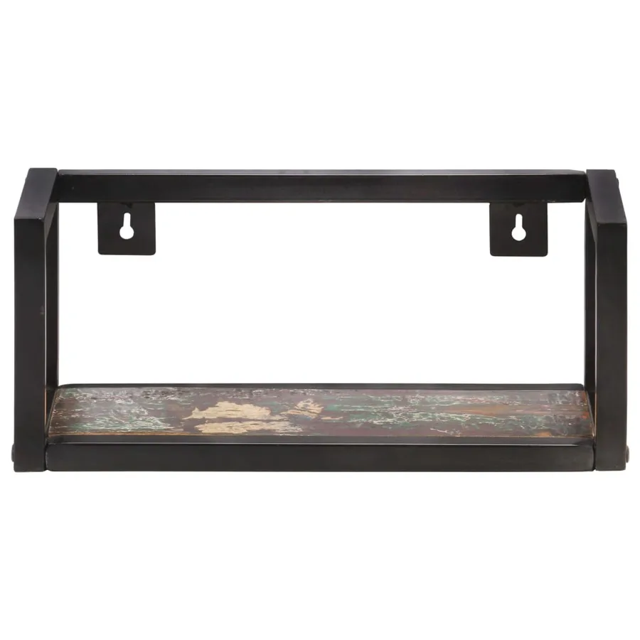 Étagères murales 2 pcs 40 cm Bois de récupération massif - 3