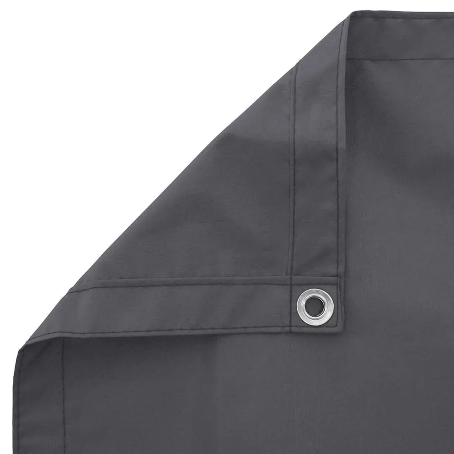 Écran de balcon Anthracite 120x400 cm Tissu Oxford - 4
