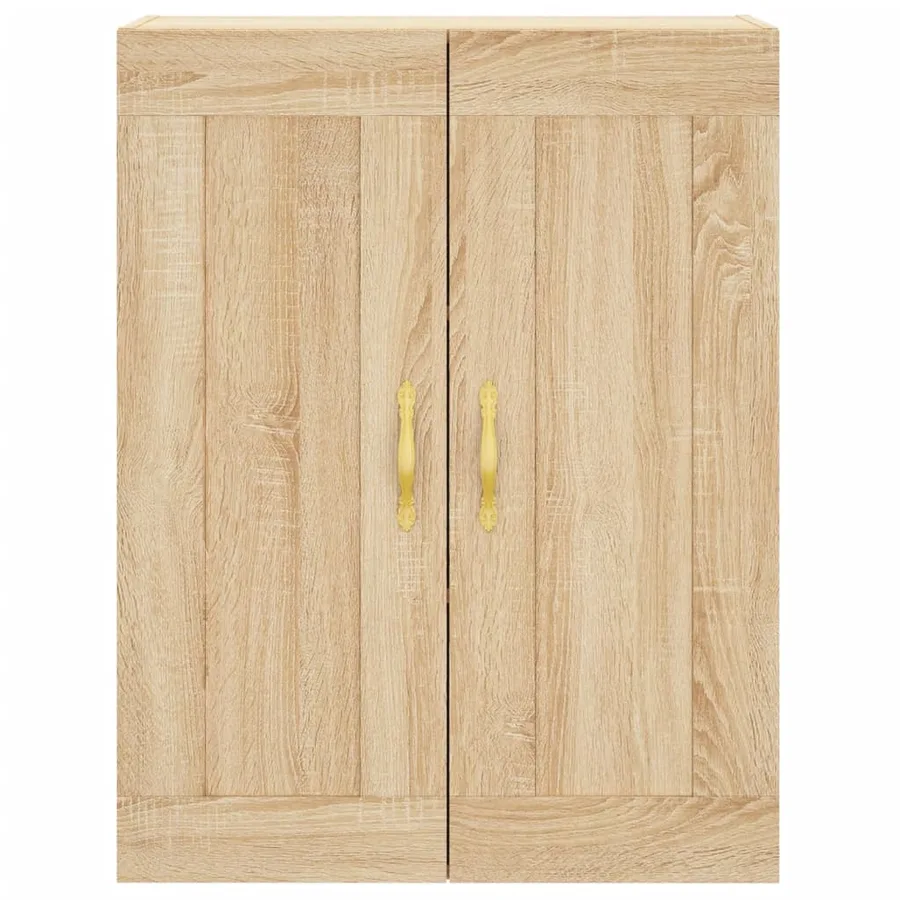 Armoire murale chêne sonoma 69,5x34x90 cm bois d'ingénierie - 7