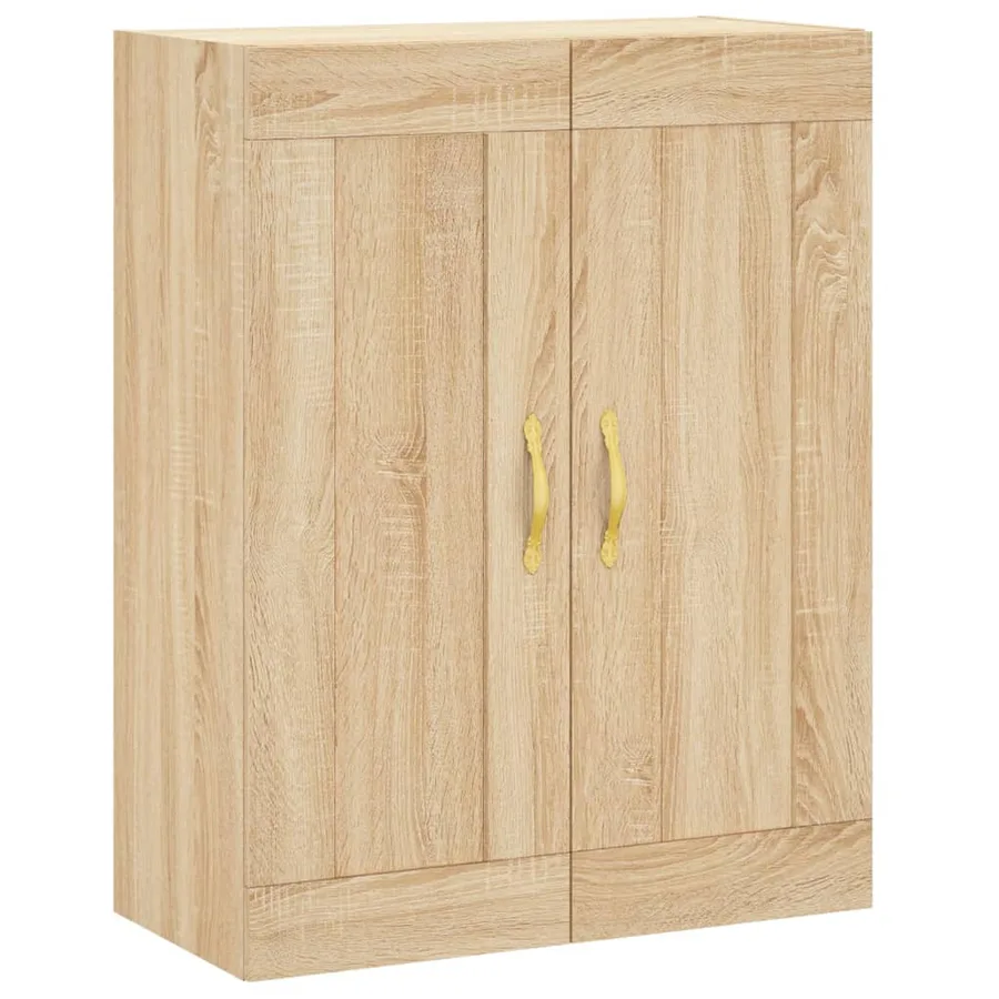 Armoires murales 2 pcs chêne sonoma bois d'ingénierie - 5