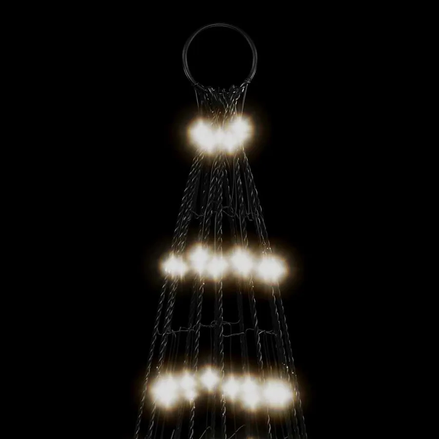 Sapin de Noël à LED 1534 LED blanc 500 cm - 6
