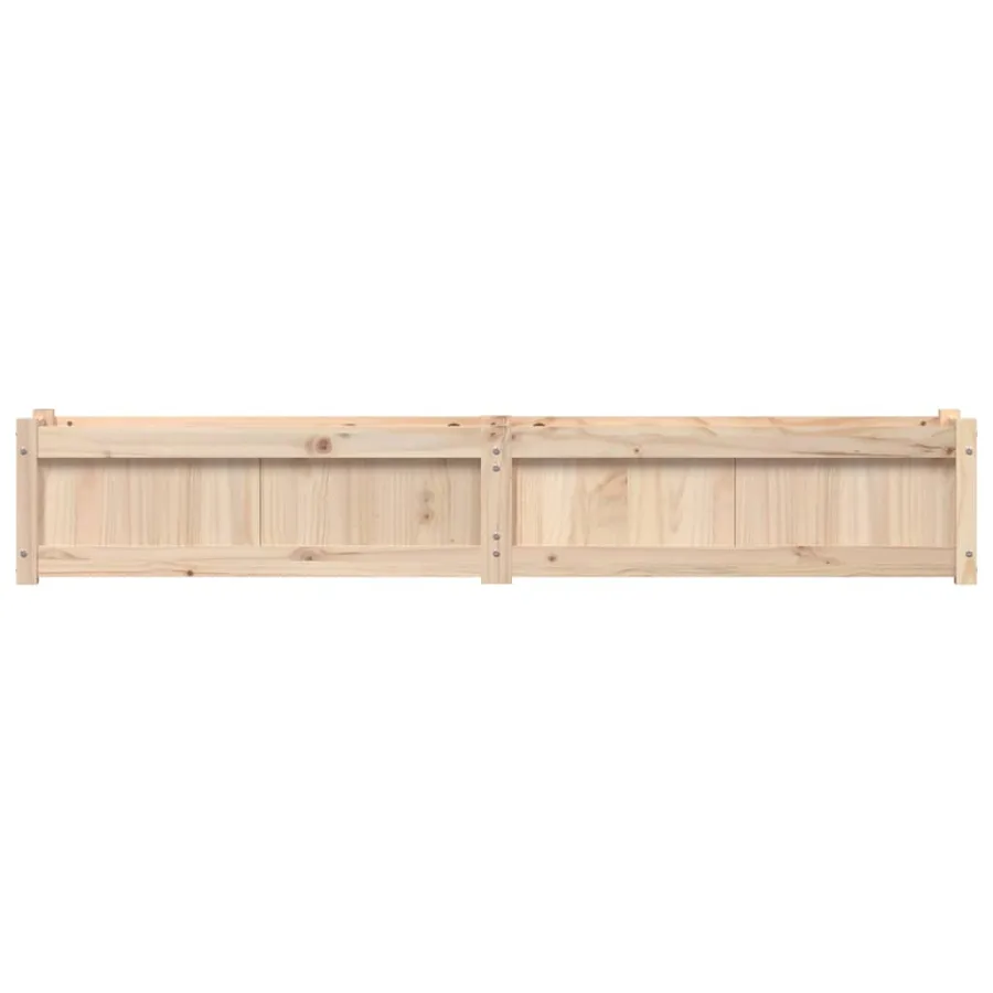 Jardinière 180x31x31 cm bois de pin massif - 5