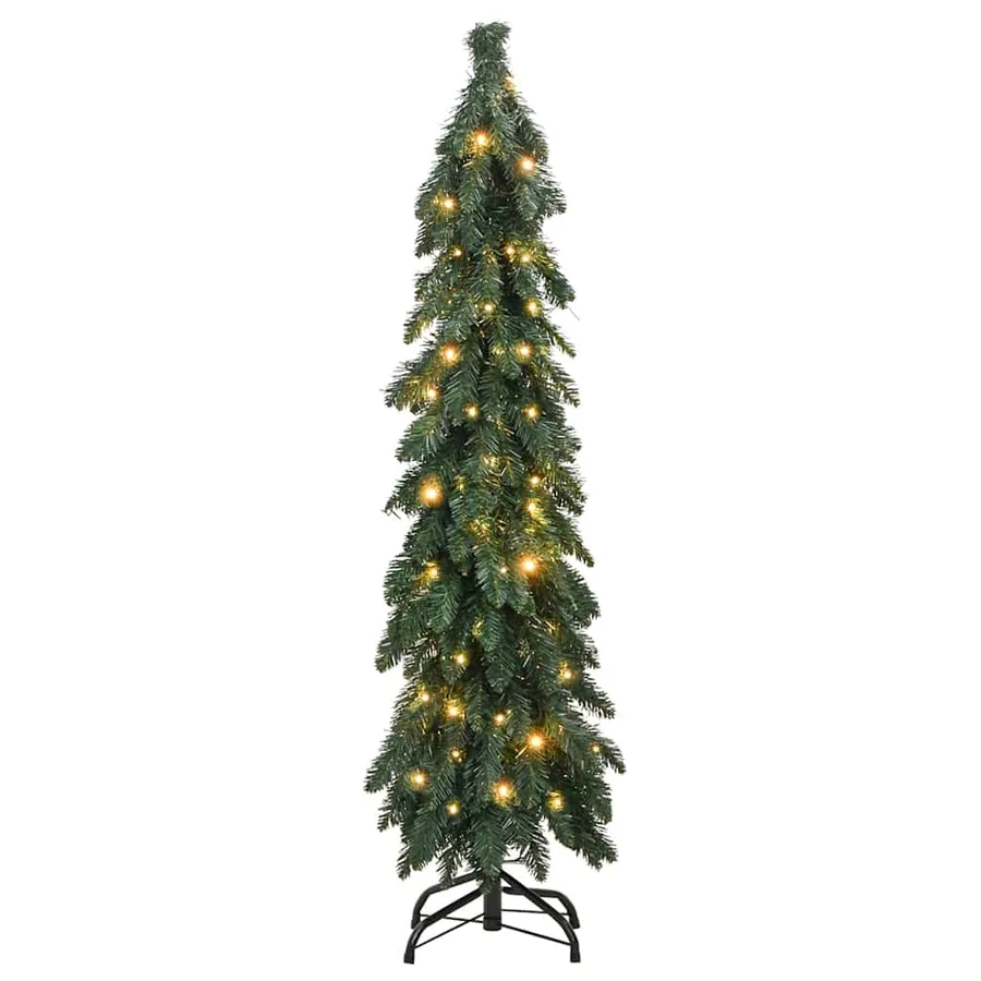 Arbre de Noël artificiel pré-éclairé avec 60 LED 120 cm - 3