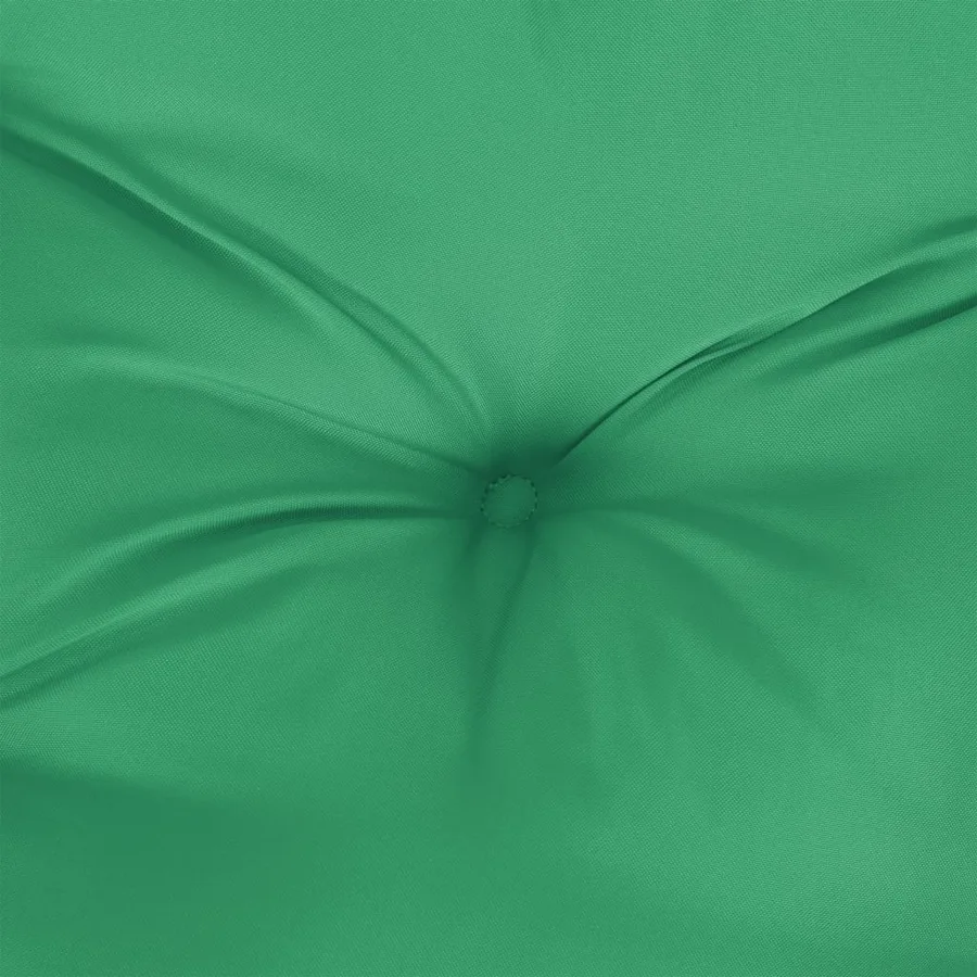 Coussins de palette lot de 3 vert tissu - 8