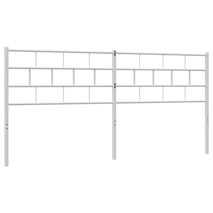 Tête de lit de remplacement métal blanc 200 cm - 5