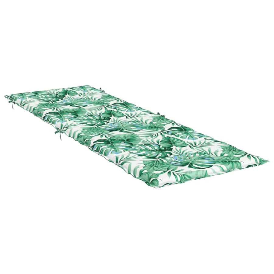 Coussin de chaise longue motif de feuilles tissu oxford - 4