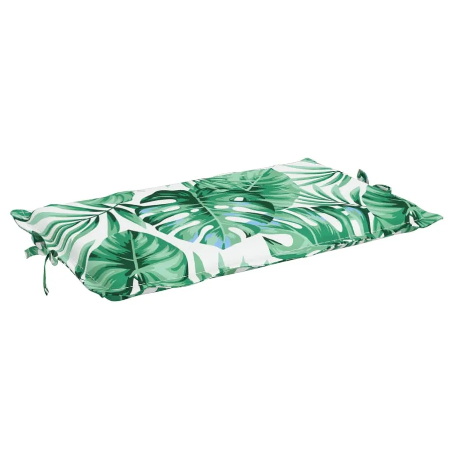 Coussin de chaise longue motif de feuilles tissu oxford - 6