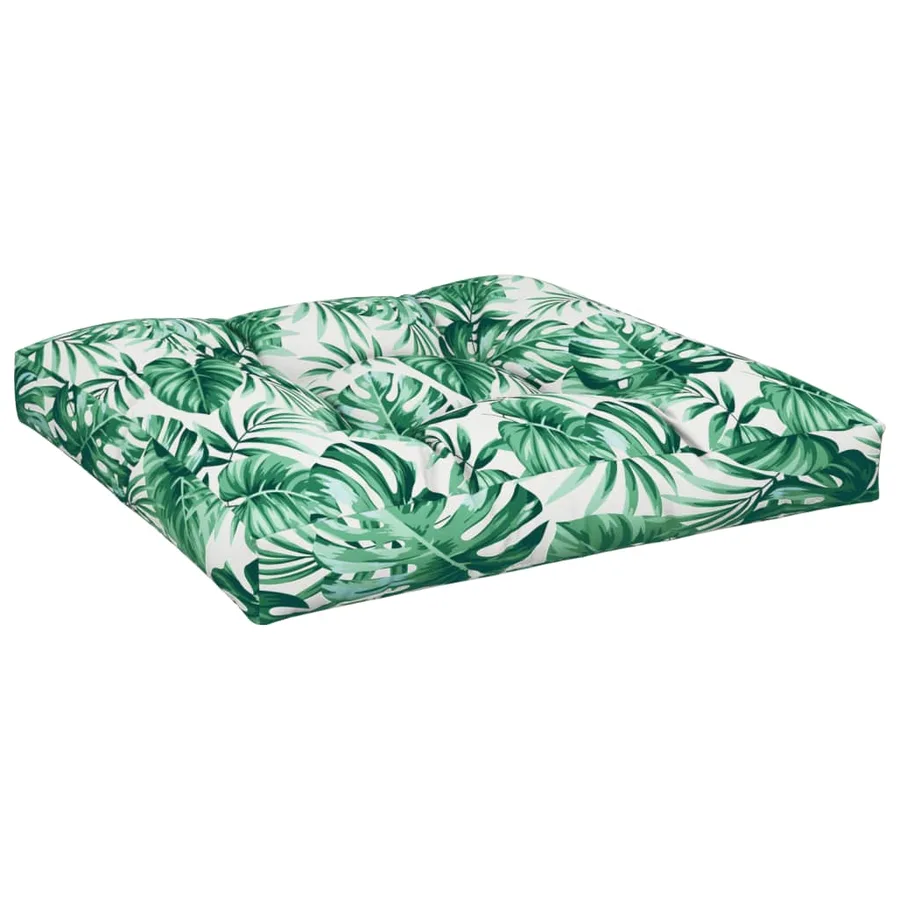 Coussins de palette lot de 2 motif de feuilles tissu - 4