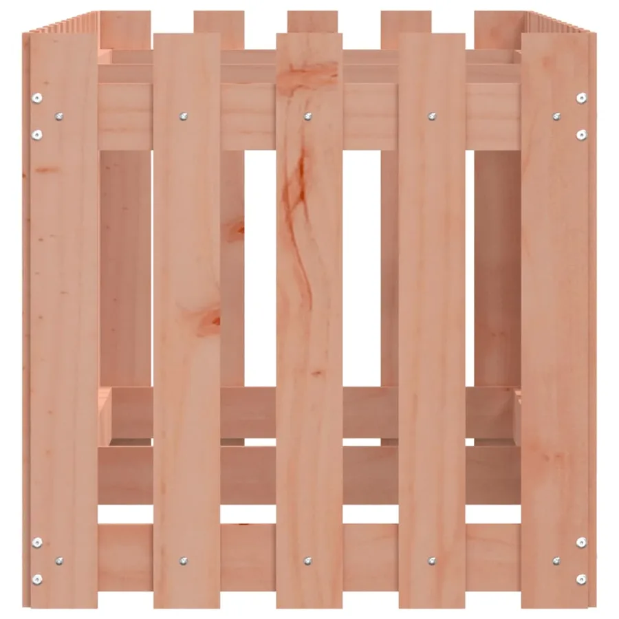 Lit surélevé de jardin design de clôture bois douglas massif - 6