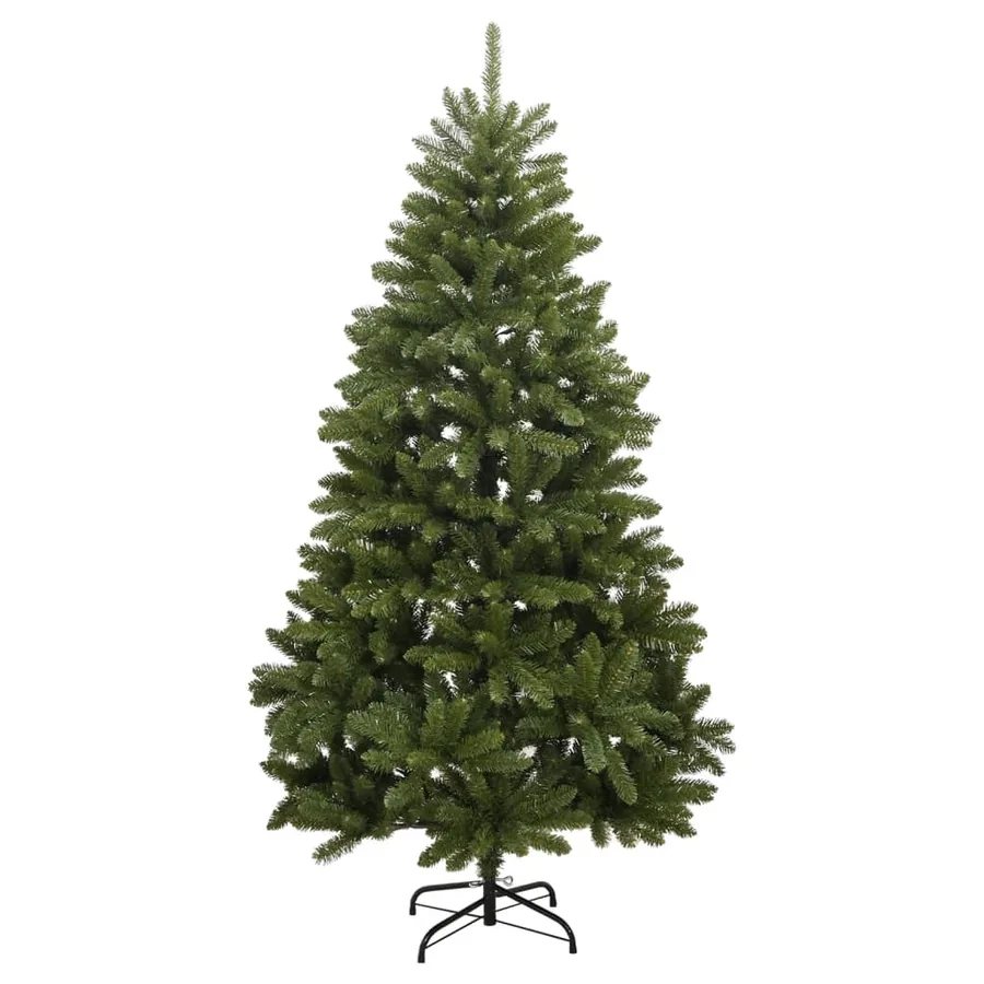 Sapin de Noël artificiel à charnières avec support vert 300 cm - 2
