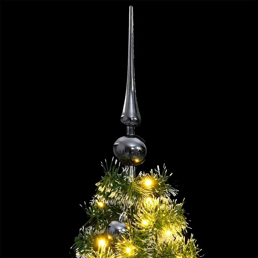Sapin de Noël artificiel articulé 150 LED et boules 120 cm - 2