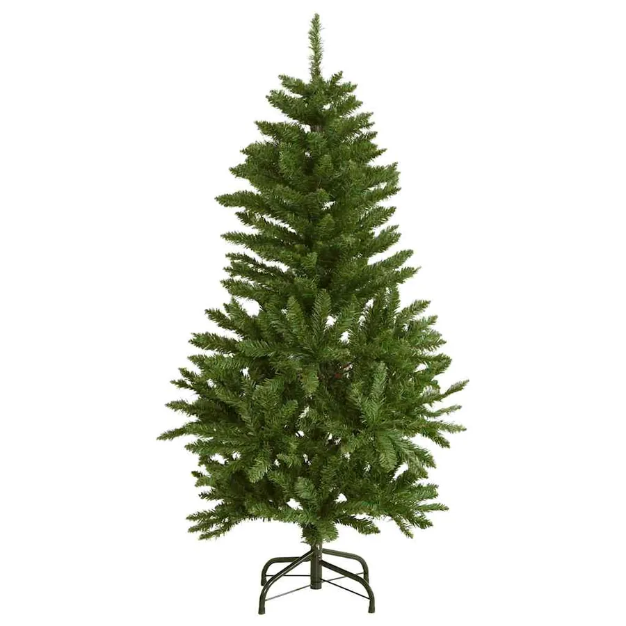 Sapin de Noël artificiel articulé 150 LED et boules 120 cm - 5