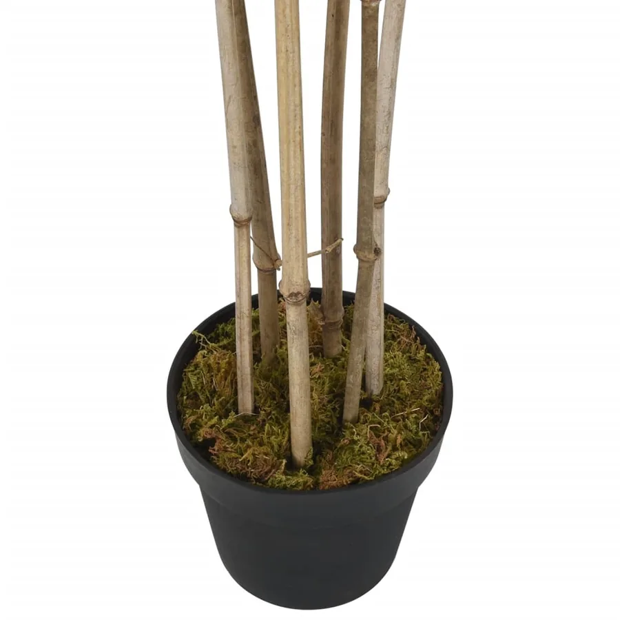 Bambou artificiel 1380 feuilles 200 cm vert - 3