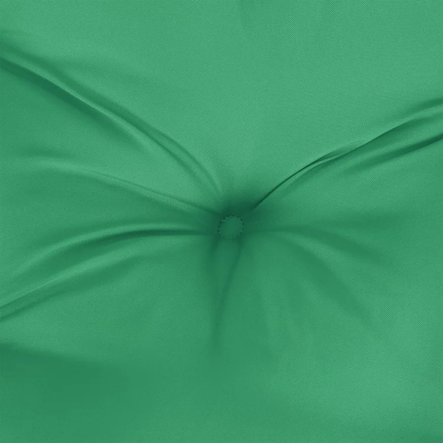 Coussins de palette lot de 2 vert tissu - 6