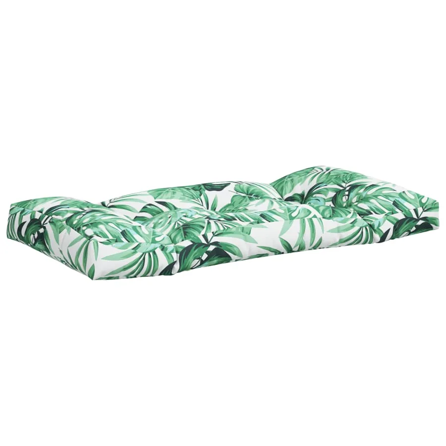 Coussins de palette lot de 2 motif de feuilles tissu - 5