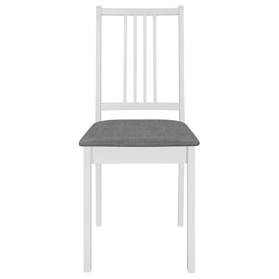 Mobilier de salle à manger 3 pcs MDF Blanc - 11