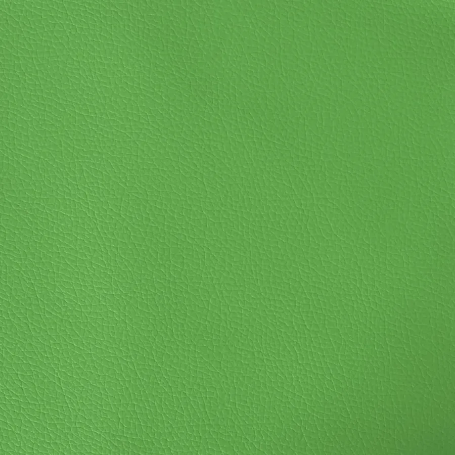 Chaise de jeu avec repose-pied Noir et vert Similicuir - 14