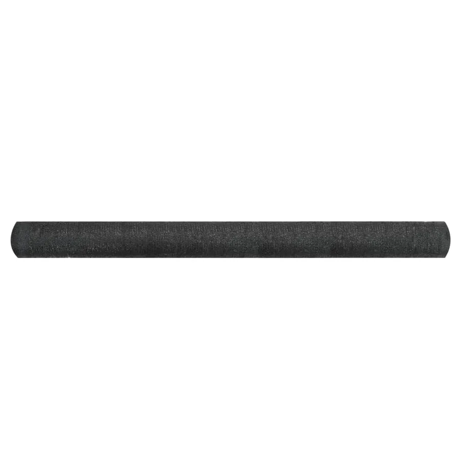 Filet brise-vue PEHD 1,5 x 25 m Noir - 4