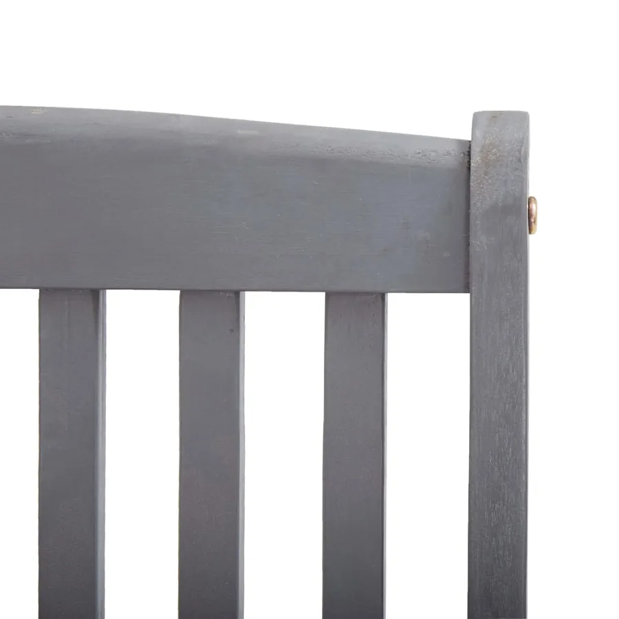 Chaises pliables d'extérieur lot de 2 et coussins Bois d'acacia - 7