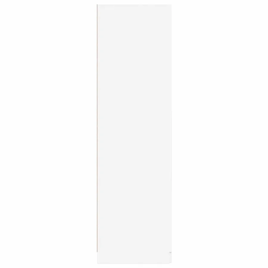 Garde-robe Blanc 80x52x180 cm Bois d’ingénierie - 5