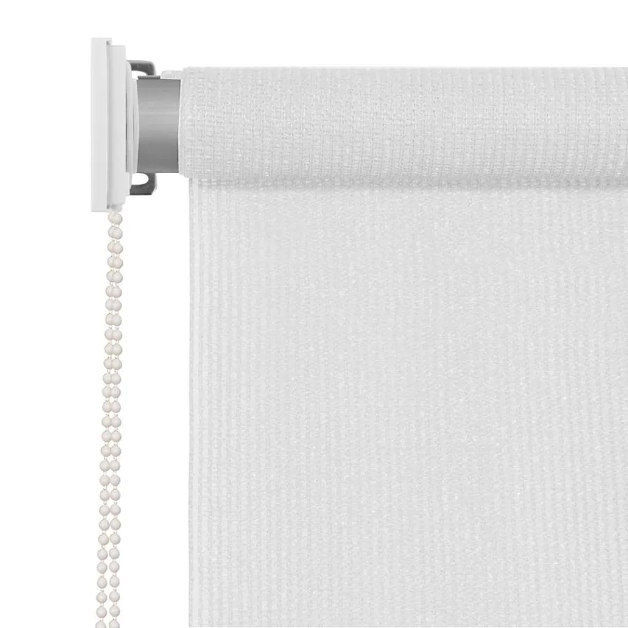 Store roulant d'extérieur 245 (l) x 140 (H) cm blanc - 3