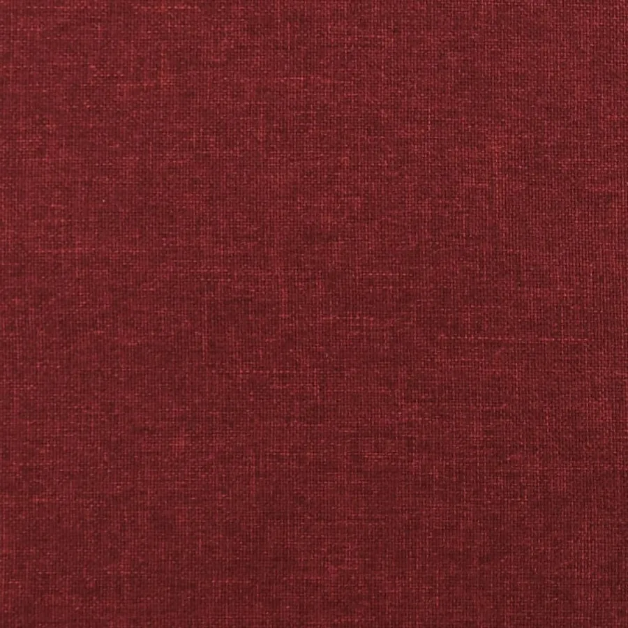 Banc Rouge bordeaux 70x35x41 cm Tissu - 6