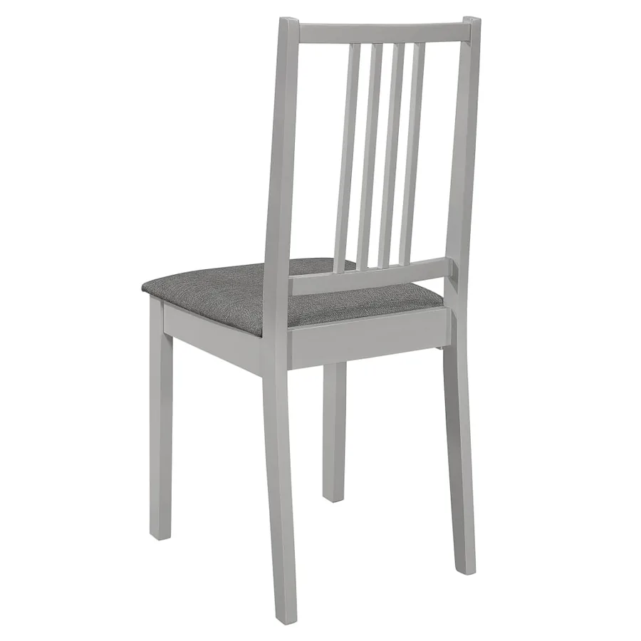 Mobilier de salle à manger 3 pcs MDF Gris - 10