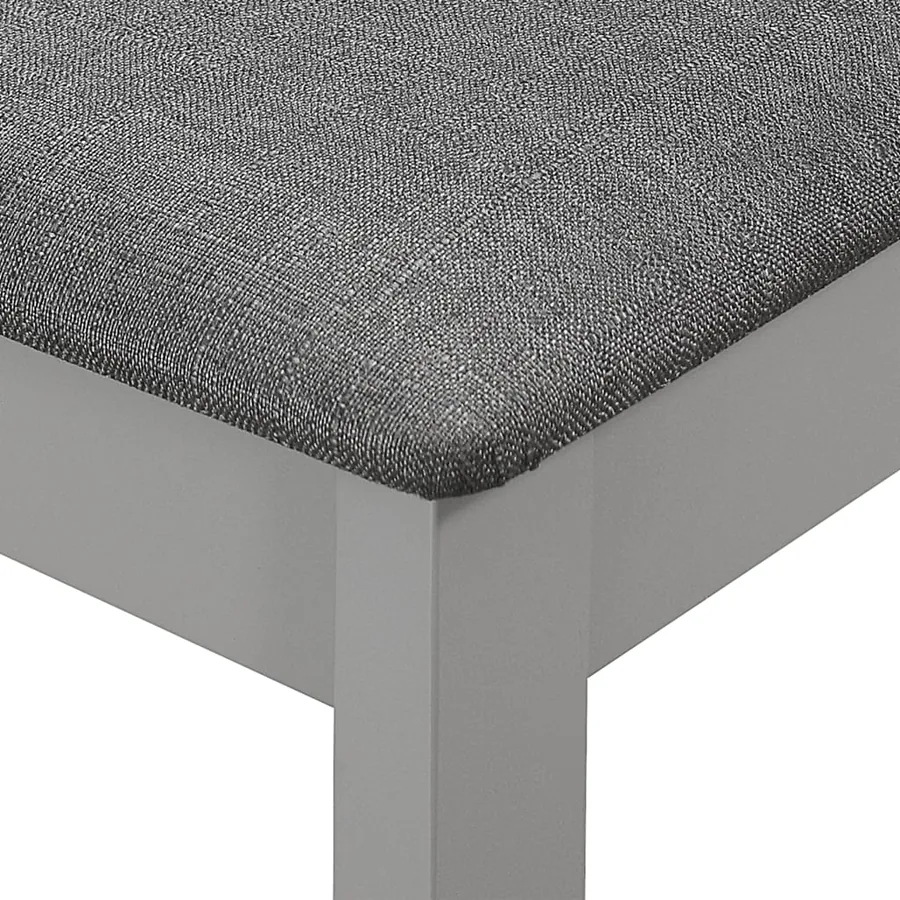 Mobilier de salle à manger 3 pcs MDF Gris - 12