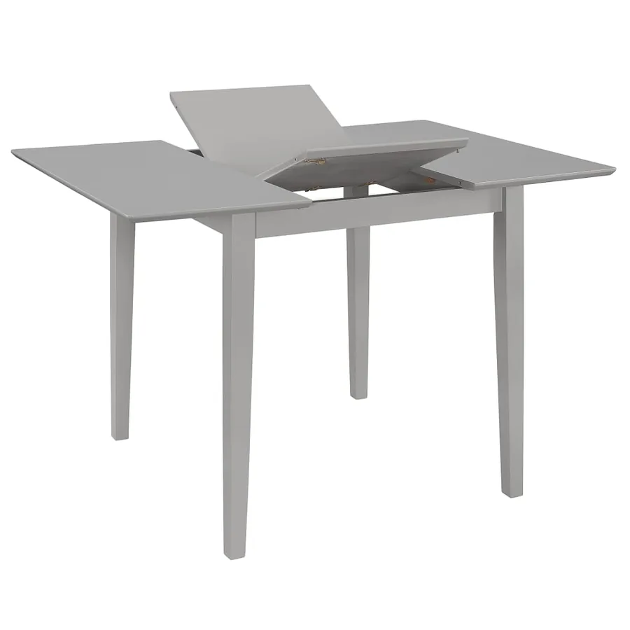 Mobilier de salle à manger 3 pcs MDF Gris - 3