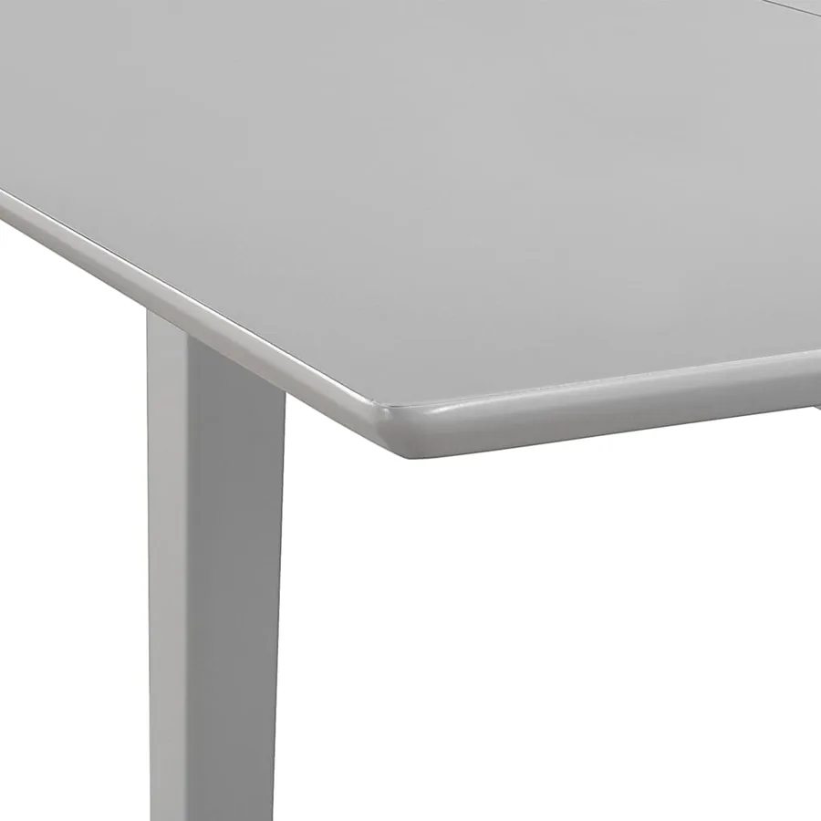 Mobilier de salle à manger 3 pcs MDF Gris - 6