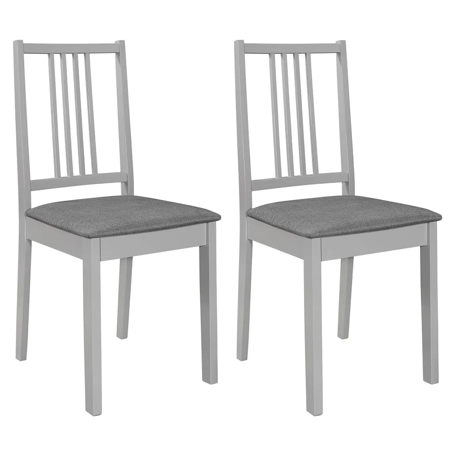 Mobilier de salle à manger 3 pcs MDF Gris - 7