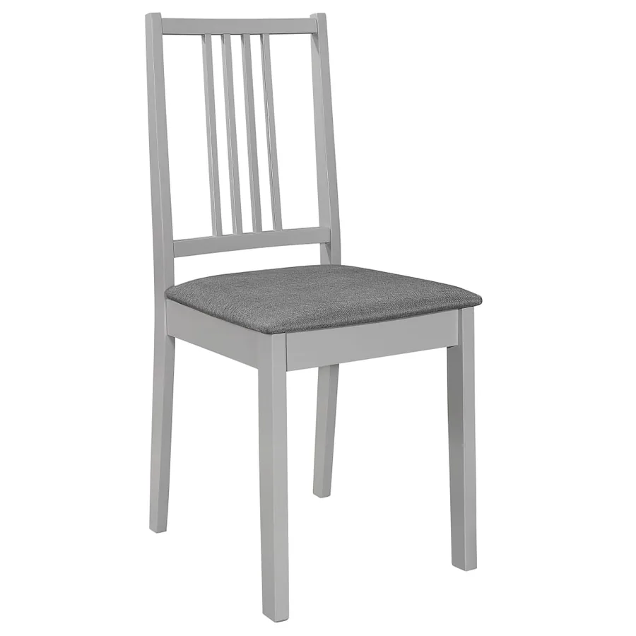 Mobilier de salle à manger 3 pcs MDF Gris - 8