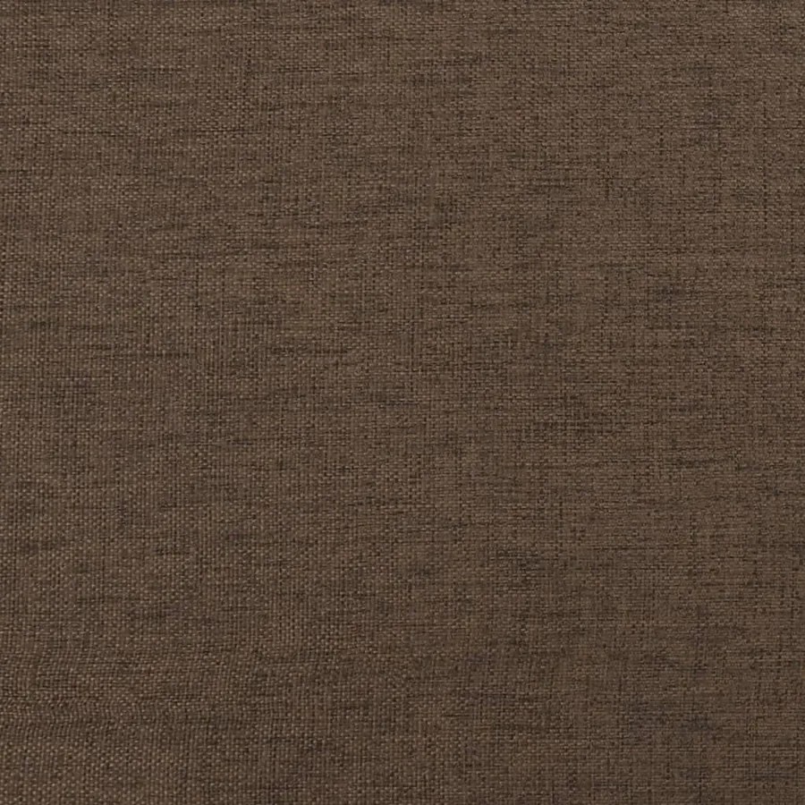 Banc Marron 70x35x41 cm Tissu - 6