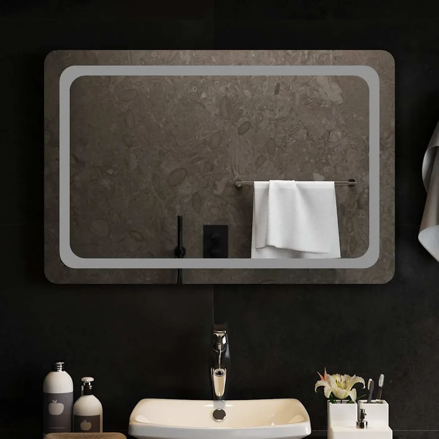 Miroir de salle de bain à LED 90x60 cm - 3